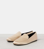 Khaite Monroe satin loafers