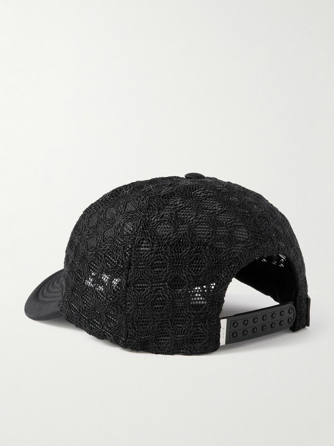 AMIRI - MA Logo-Embroidered Scuba and Mesh Trucker Cap