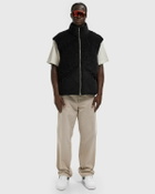 Rough. CORDUROY PUFFER VEST Black Men