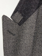 Kingsman - Checked Wool Suit Jacket - Gray