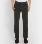 Canali - Cotton-Blend Corduroy Trousers - Green