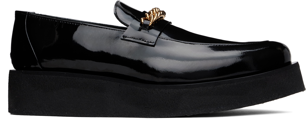 靴 ERNEST W. BAKER Chain Creeper Loafers Ernest W. Baker Black Chain Creeper Loafers Ernest W. Baker