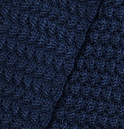 Lanvin - 5cm Knitted Silk Tie - Blue