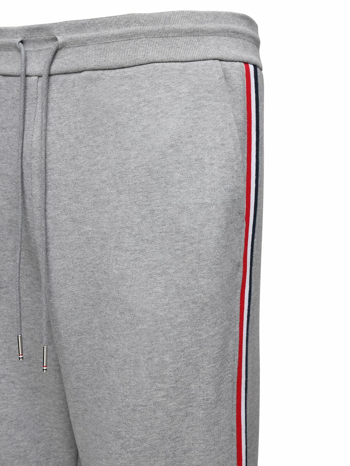 THOM BROWNE 4-bar Cotton Sweatpants Thom Browne