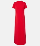 The Frankie Shop Malo cotton jersey maxi dress