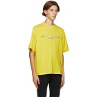 Opening Ceremony Yellow Embroidered Logo T-Shirt