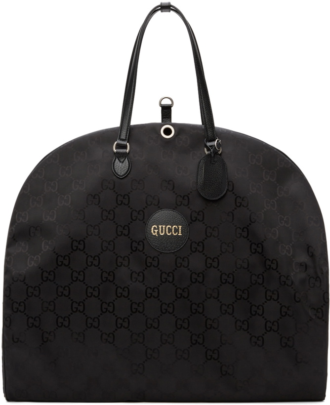 Photo: Gucci Black 'Off The Grid' Garment Bag