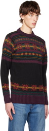 Howlin' Black Knitting In The Universe Sweater