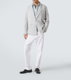 God's True Cashmere Cashmere blazer with amethyst