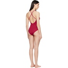 Loulou de Saison Red Itak LDS Criss-Crossing Straps Swimsuit