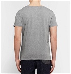 Oliver Spencer Loungewear - Mélange Supima Cotton-Jersey Pyjama T-Shirt - Gray