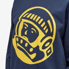 Billionaire Boys Club Men's Helmet Logo Crewneck Sweatshirt in Navy