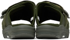 Suicoke Green MOTO-Run Sandals