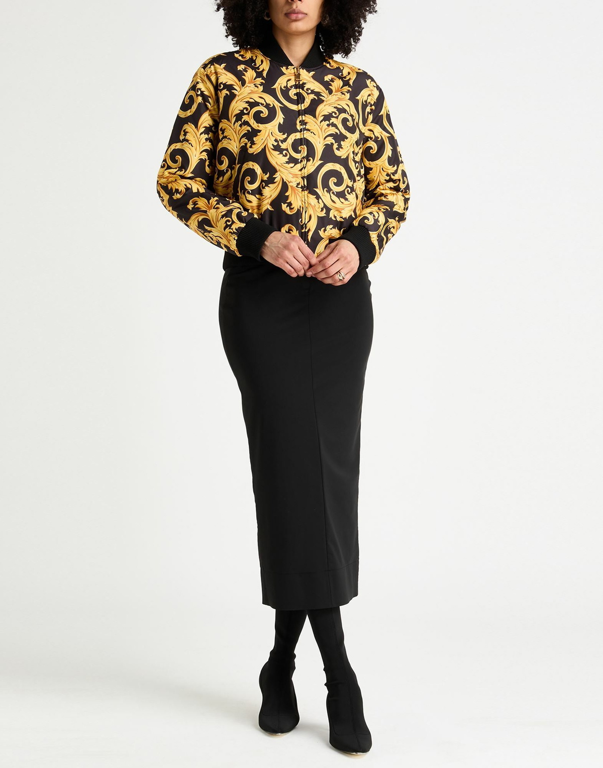 Versace Womens Jacket in Black