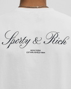 Sporty & Rich Vendome Resort Tee White Mens Shortsleefe