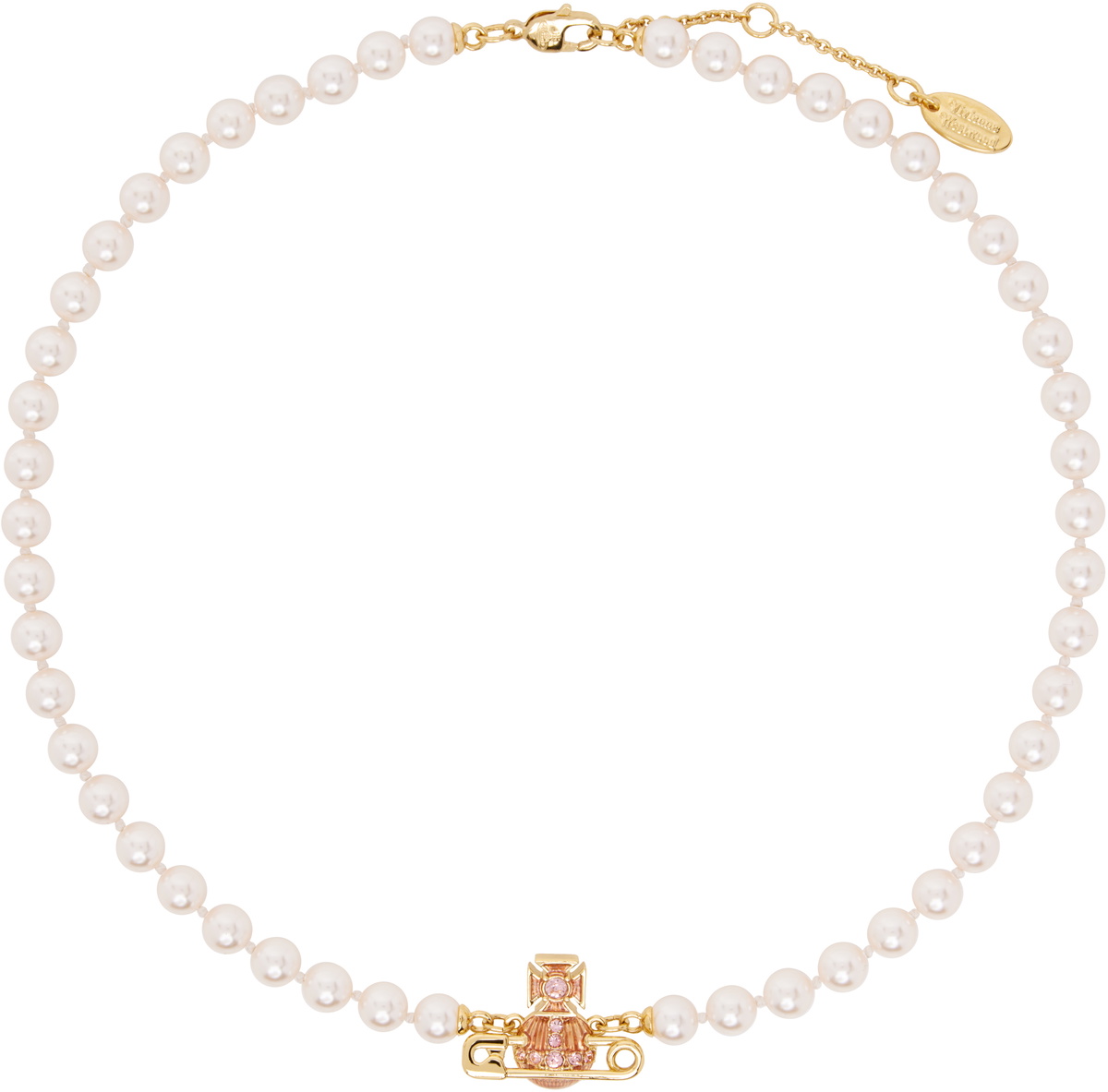 【関税&送料込】Vivienne Westwood Kitty Pearl Necklace With Vivienne Westwood Kitty Pearl Necklace | Woman Jewellery
