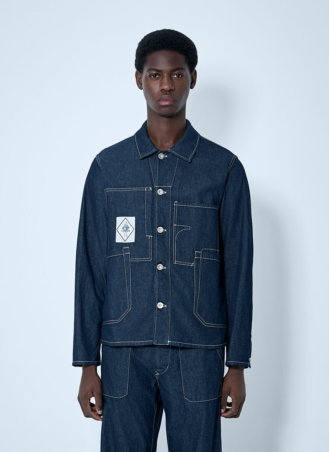 C.P. Company 3/1 Denim Chore Jacket