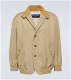 Comme des Garçons Homme Wool and mohair twill jacket