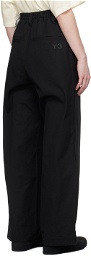 Y-3 Black Layered Trousers