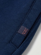 Derek Rose - Quinn 1 Straight-Leg Cotton and Modal-Blend Jersey Drawstring Shorts - Blue