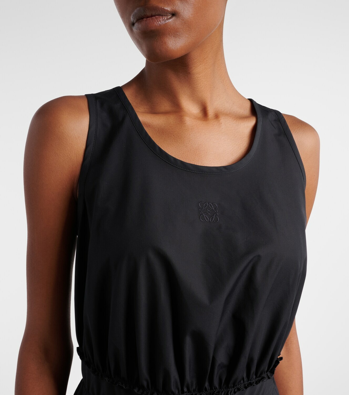 Loewe Paula's Ibiza cotton poplin minidress
