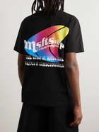 MSFTSrep - Logo-Print Cotton-Jersey T-Shirt - Black