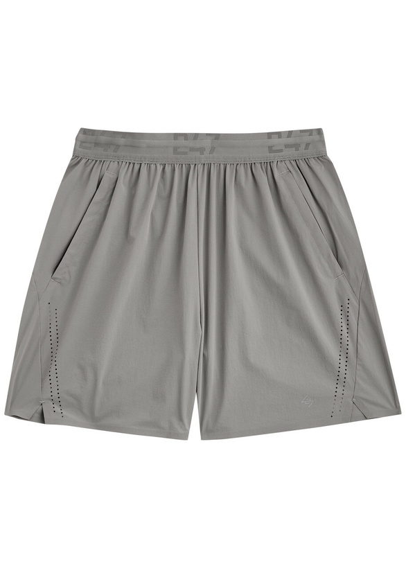 Photo: Represent 247 Training Stretch-jersey Shorts Grey