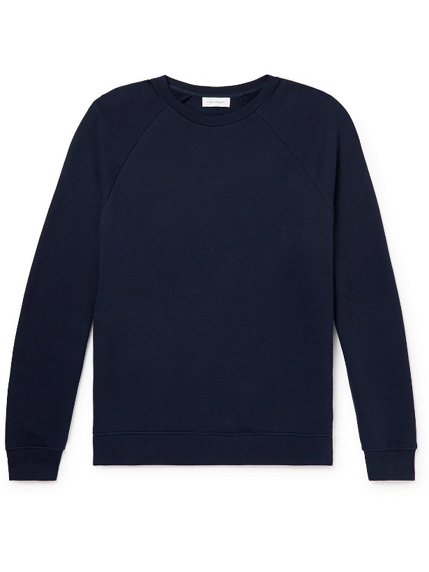 Photo: Ninety Percent - Organic Cotton-Jersey Sweatshirt - Blue