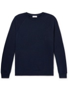 Ninety Percent - Organic Cotton-Jersey Sweatshirt - Blue
