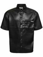 HONOR THE GIFT Faux Leather Boxy Shirt