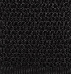 TOM FORD - 7.5cm Knitted Silk Tie - Men - Black