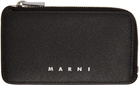 Marni Black Leather Card Holder