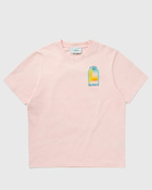 Casablanca L'arc Colore Printed T Shirt Pink - Mens - Shortsleeves