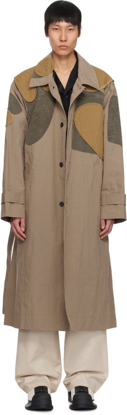 Photo: Craig Green Beige Utility Patch Trench Coat