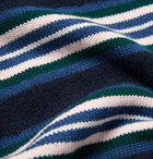 Howlin' - Extra Vagansa Striped Cotton-Blend Sweater - Blue