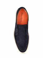 SANTONI Suede Desert Shoes