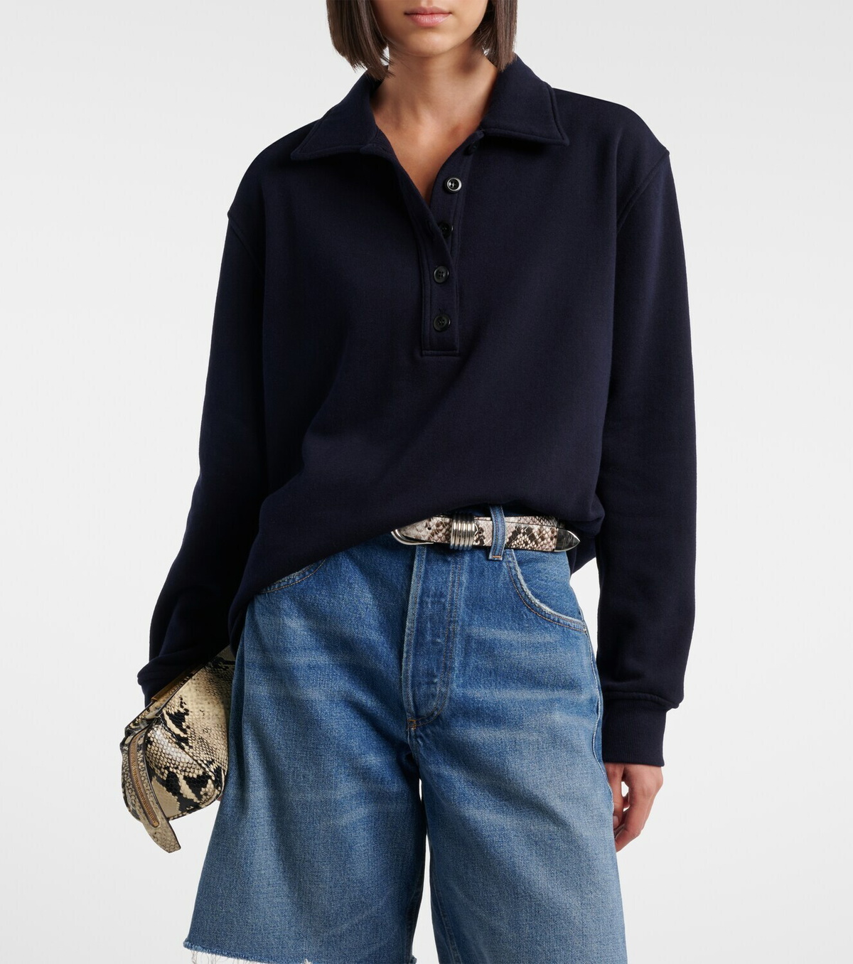 Citizens of Humanity Vintage fleece polo sweater