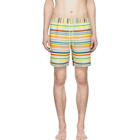 Loewe Multicolor Striped Swim Shorts