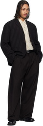 Studio Nicholson Black Sorst Blazer
