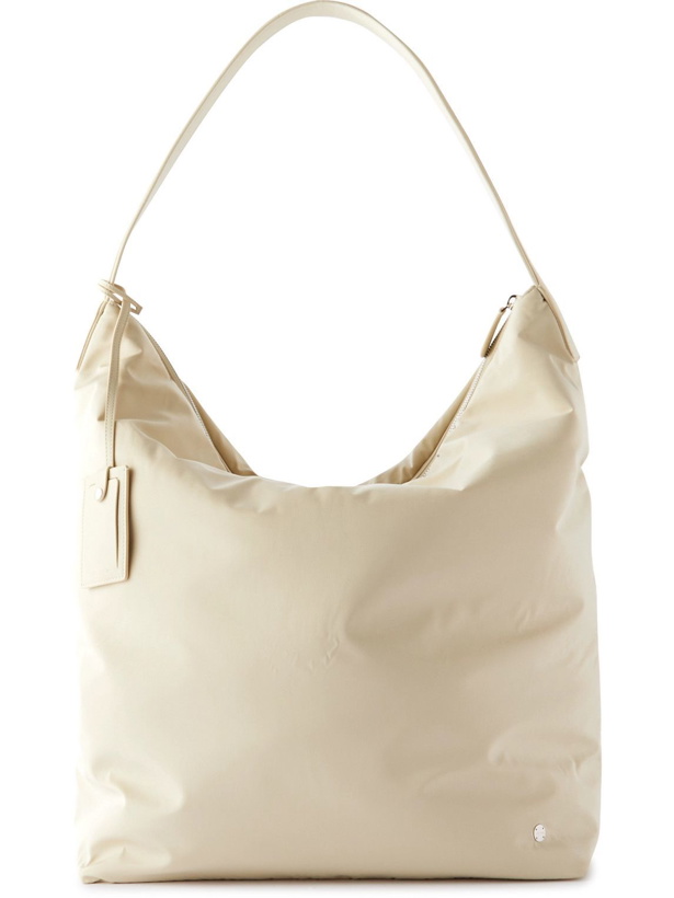 Photo: The Row - Leather-Trimmed Nylon-Shell Tote Bag