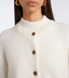 Lisa Yang Lucianne brushed cashmere cardigan