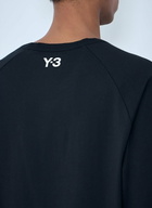 Y-3 Striped Shoulder Cotton T-Shirt