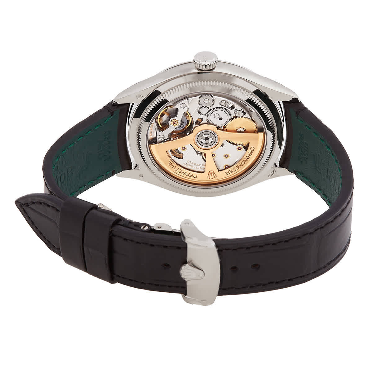 Rolex 1908 Automatic Black Dial Mens Watch 52509-0002 Rolex