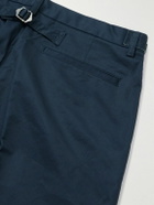 Beams Plus - Ivy Straight-Leg Cotton-Twill Trousers - Blue