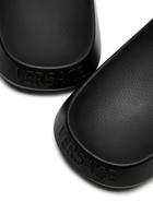 Versace Medusa Rubber Sliders Black