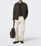 Le Kasha Lamdu cashmere zip-up cardigan