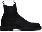 Officine Creative Black Joss 004 Chelsea Boots