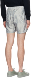 Tiger of Sweden Blue Twolum Shorts