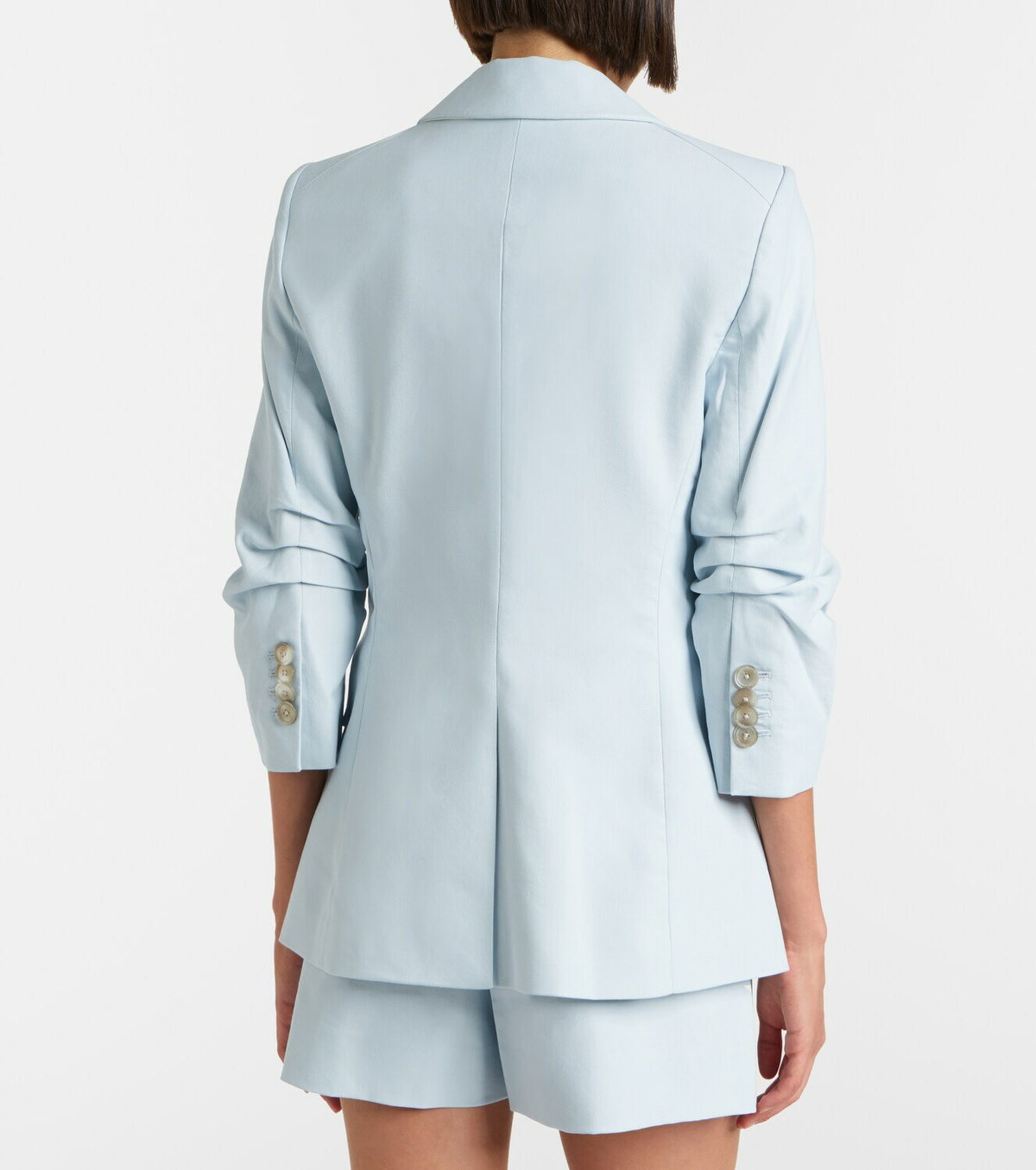 Veronica Beard Tomi Dickey twill single-breasted blazer