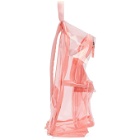Eastpak Pink PVC Padded Pakr Backpack
